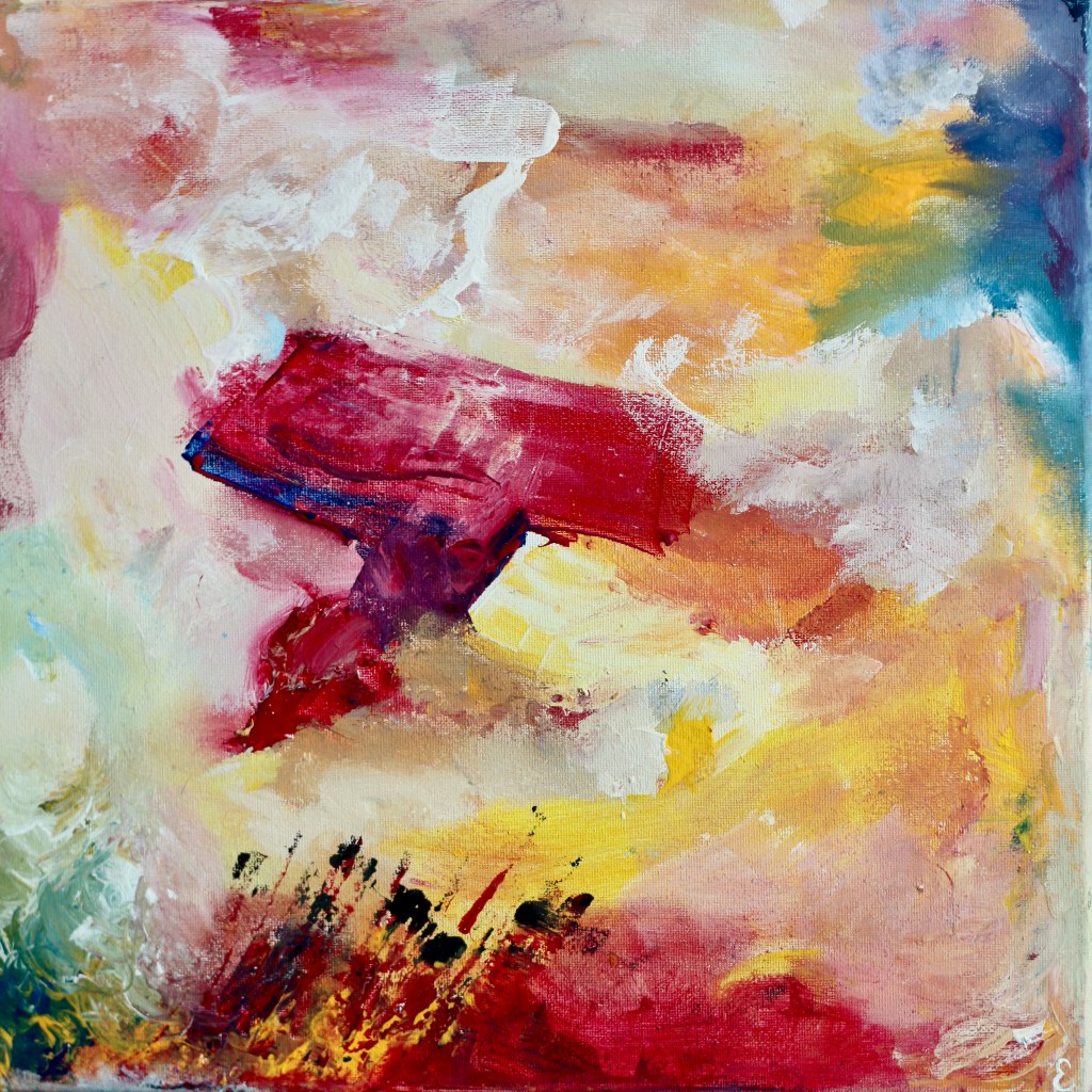 Tree on the Hill 
14x14in 
2024
Acrylic on Canvas 
California 